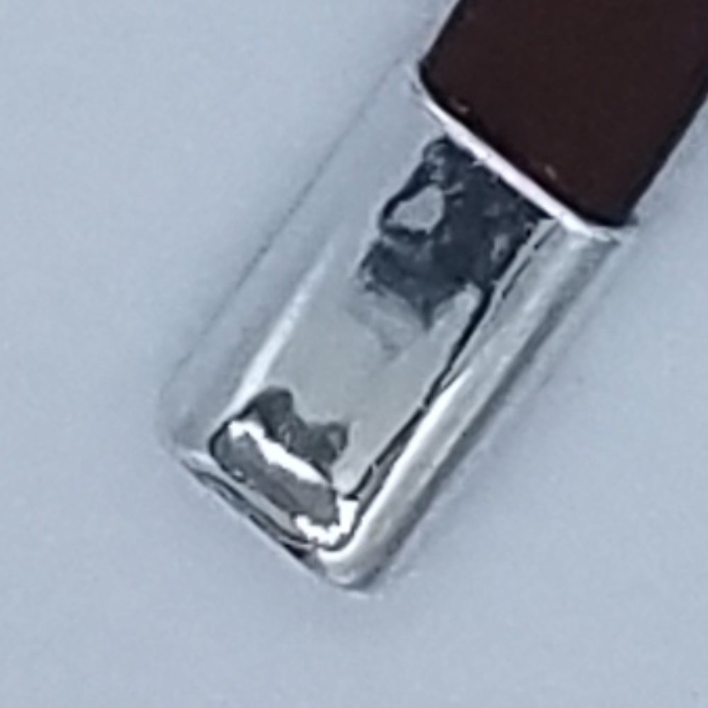 Leather Geometric Bracelet Bangle Clasp Brown - Picture 7 of 8